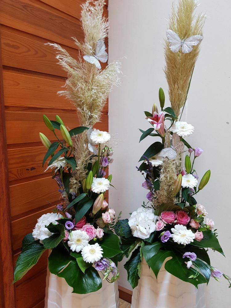 Décoration florale près de Rixheim 